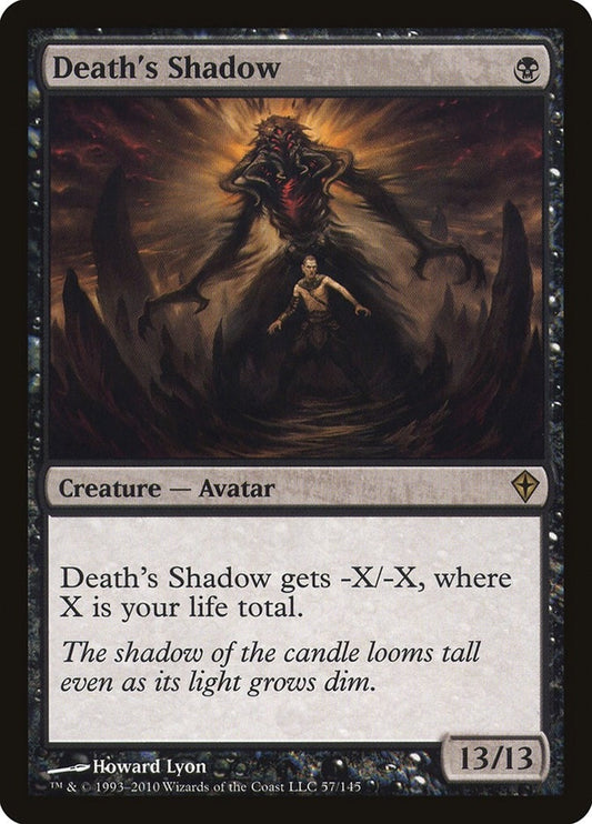 Image for Death's Shadow (57) (Worldwake) - Magic: The Gathering