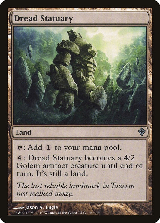 Image for Dread Statuary (135) (Worldwake) - Magic: The Gathering