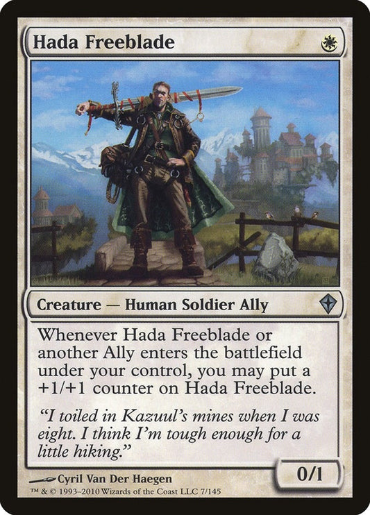 Image for Hada Freeblade (7) (Worldwake) - Magic: The Gathering