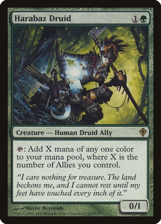 Image for Harabaz Druid (105) (Worldwake) - Magic: The Gathering