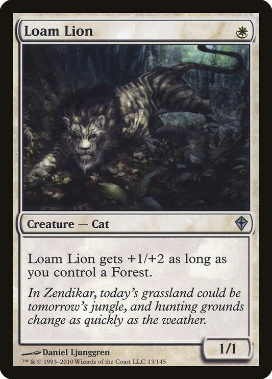 Image for Loam Lion (13) (Worldwake) - Magic: The Gathering