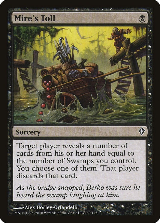 Image for Mire's Toll (60) (Worldwake) - Magic: The Gathering