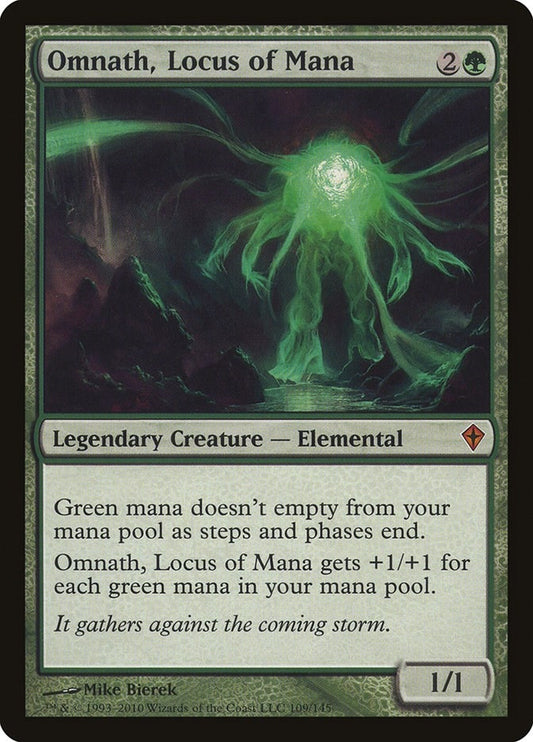 Image for Omnath, Locus of Mana (109) (Worldwake) - Magic: The Gathering