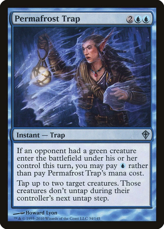 Image for Permafrost Trap (34) (Worldwake) - Magic: The Gathering