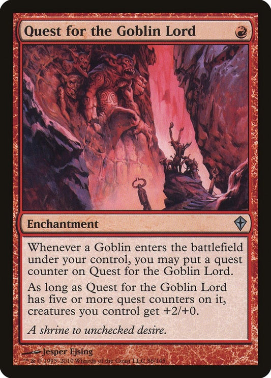 Image for Quest for the Goblin Lord (86) (Worldwake) - Magic: The Gathering