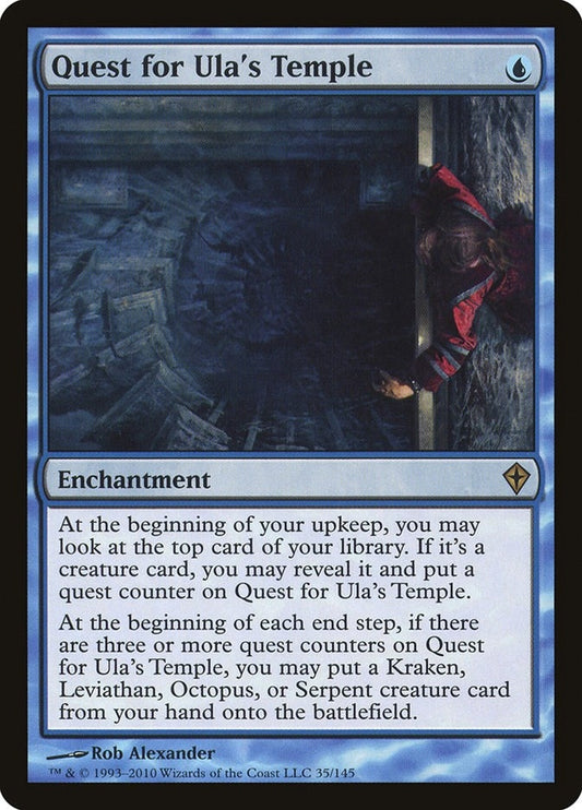 Image for Quest for Ula's Temple (35) (Worldwake) - Magic: The Gathering
