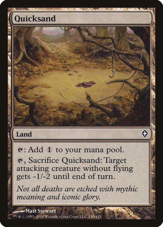 Image for Quicksand (140) (Worldwake) - Magic: The Gathering