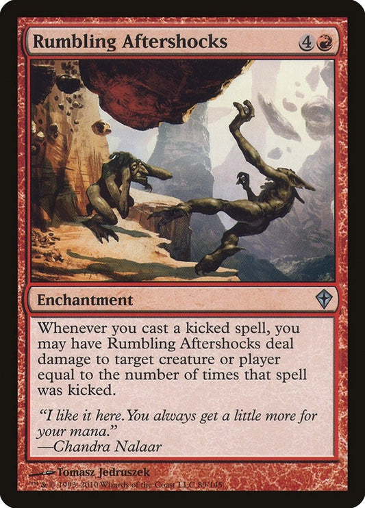 Image for Rumbling Aftershocks (89) (Worldwake) - Magic: The Gathering