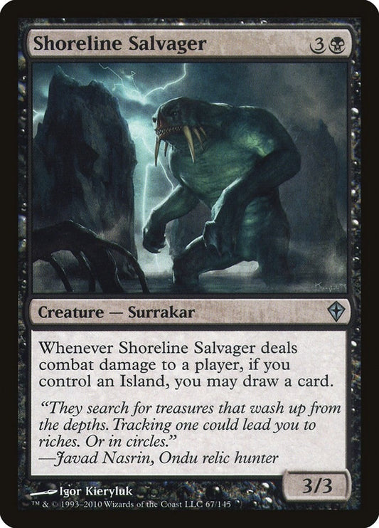 Image for Shoreline Salvager (67) (Worldwake) - Magic: The Gathering