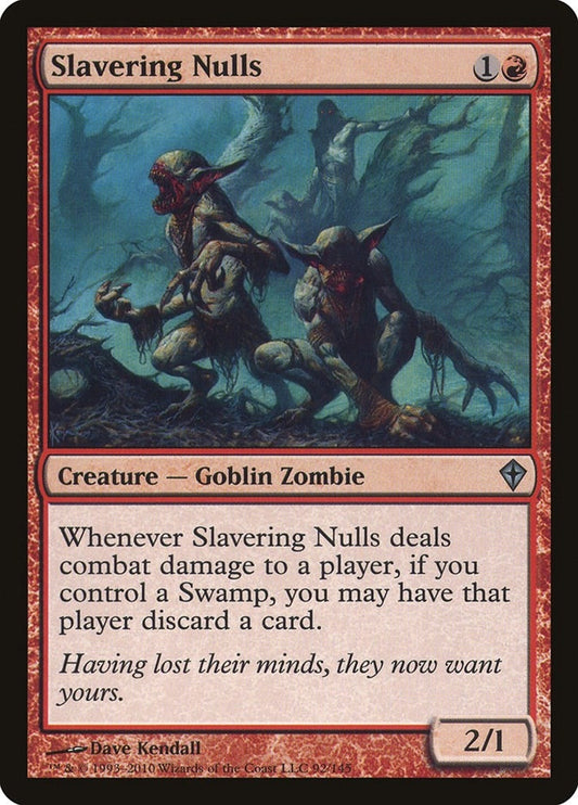 Image for Slavering Nulls (92) (Worldwake) - Magic: The Gathering
