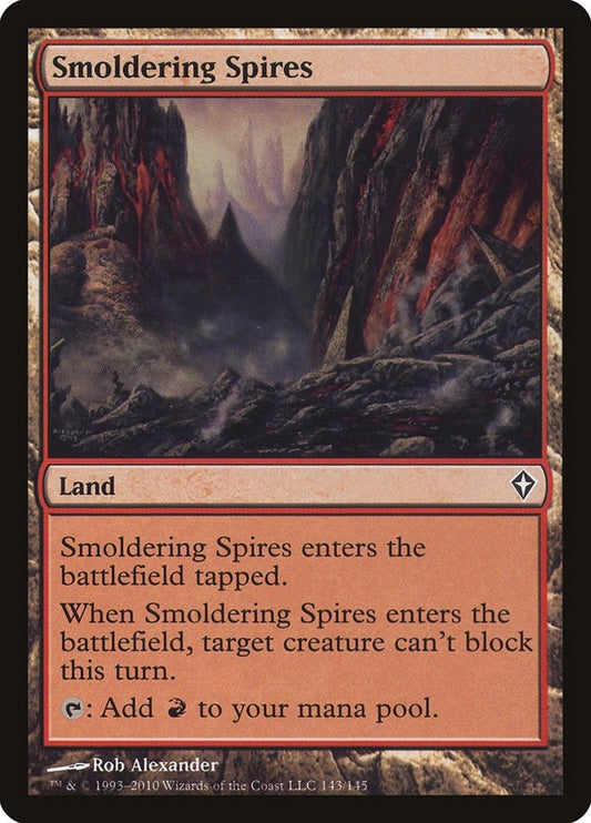 Image for Smoldering Spires (143) (Worldwake) - Magic: The Gathering