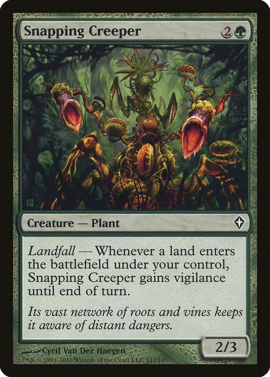 Image for Snapping Creeper (112) (Worldwake) - Magic: The Gathering