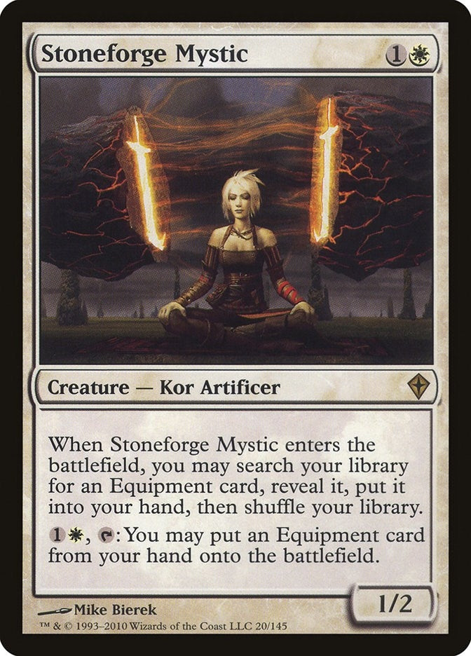 Image for Stoneforge Mystic (20) (Worldwake) - Magic: The Gathering