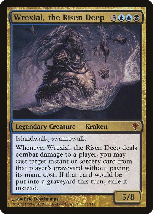 Image for Wrexial, the Risen Deep (120) (Worldwake) - Magic: The Gathering