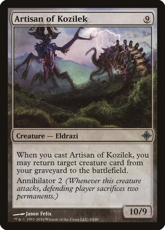 Image for Artisan of Kozilek (2) (Rise of the Eldrazi) - Magic: The Gathering