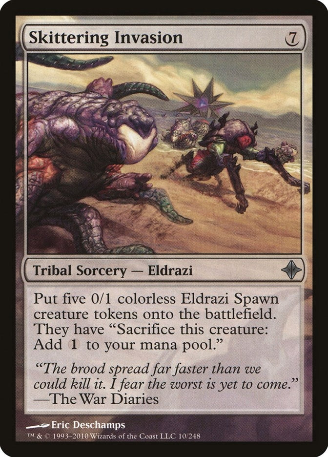 Image for Skittering Invasion (10) (Rise of the Eldrazi) - Magic: The Gathering