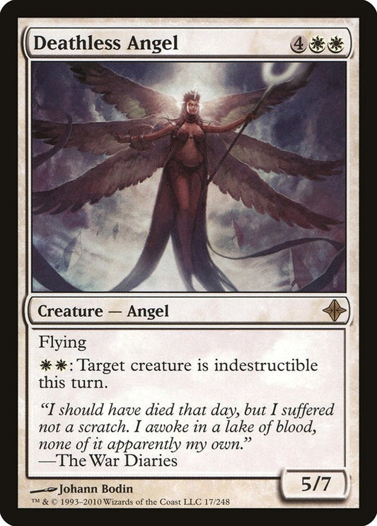 Image for Deathless Angel (17) (Rise of the Eldrazi) - Magic: The Gathering