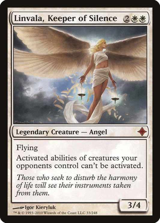Image for Linvala, Keeper of Silence (33) (Rise of the Eldrazi) - Magic: The Gathering