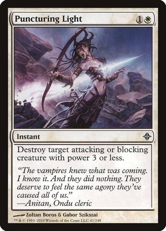 Image for Puncturing Light (41) (Rise of the Eldrazi) - Magic: The Gathering
