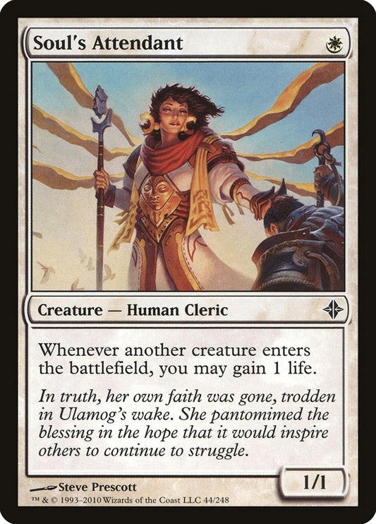 Image for Soul's Attendant (44) (Rise of the Eldrazi) - Magic: The Gathering