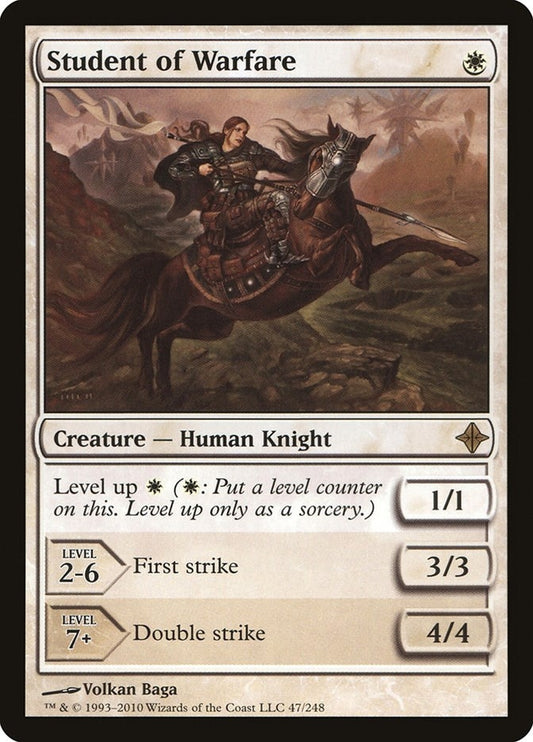 Image for Student of Warfare (47) (Rise of the Eldrazi) - Magic: The Gathering