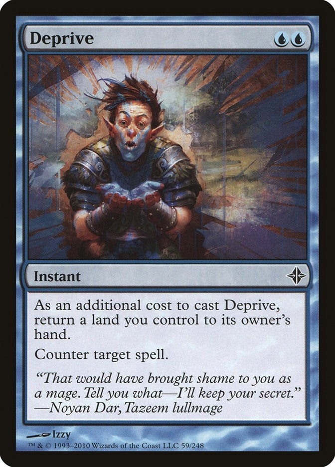 Image for Deprive (59) (Rise of the Eldrazi) - Magic: The Gathering