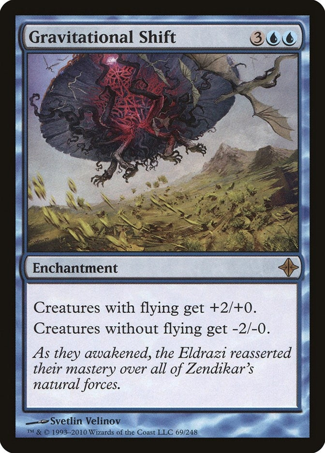 Image for Gravitational Shift (69) (Rise of the Eldrazi) - Magic: The Gathering