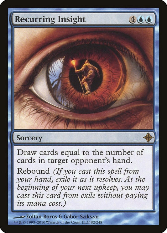 Image for Recurring Insight (82) (Rise of the Eldrazi) - Magic: The Gathering
