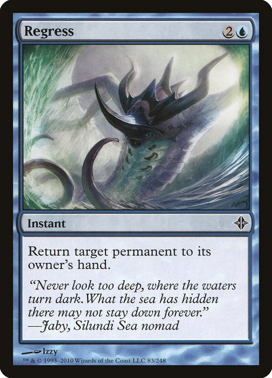 Image for Regress (83) (Rise of the Eldrazi) - Magic: The Gathering