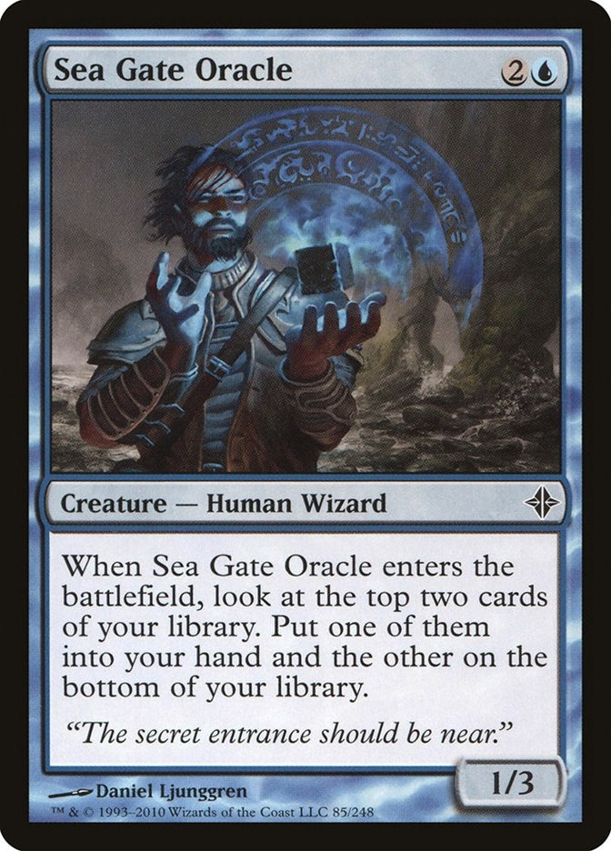 Image for Sea Gate Oracle (85) (Rise of the Eldrazi) - Magic: The Gathering