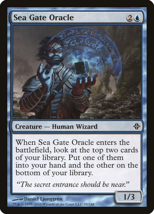 Image for Sea Gate Oracle (85) (Rise of the Eldrazi) - Magic: The Gathering