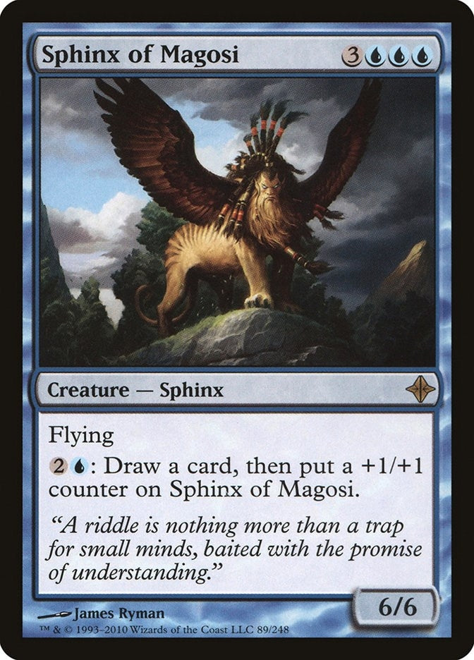 Image for Sphinx of Magosi (89) (Rise of the Eldrazi) - Magic: The Gathering