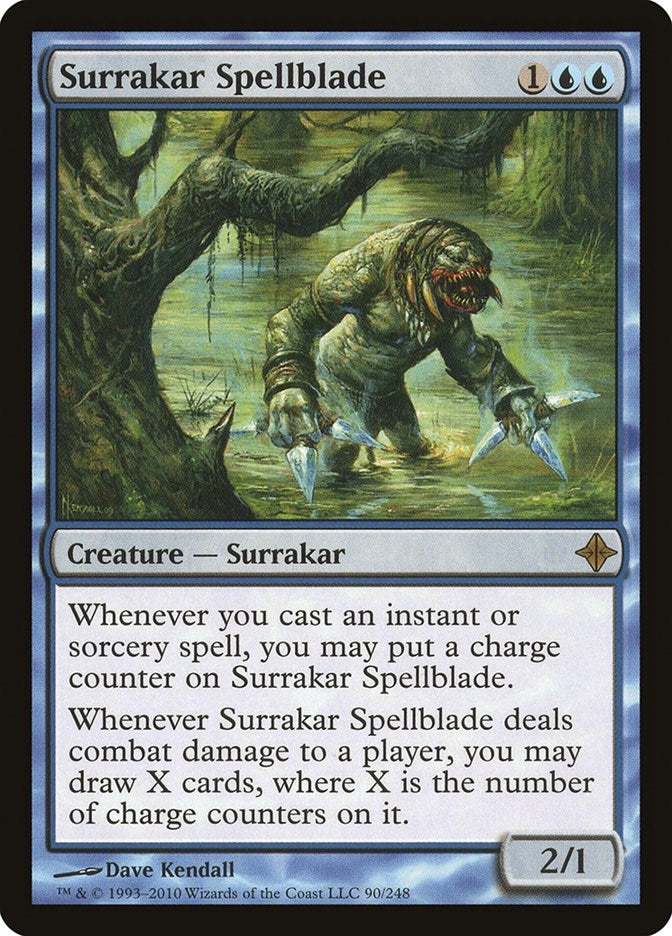 Image for Surrakar Spellblade (90) (Rise of the Eldrazi) - Magic: The Gathering