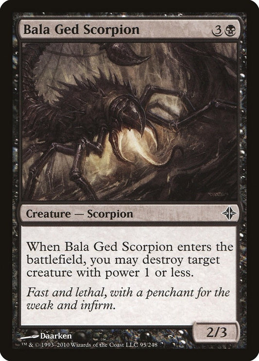 Image for Bala Ged Scorpion (95) (Rise of the Eldrazi) - Magic: The Gathering