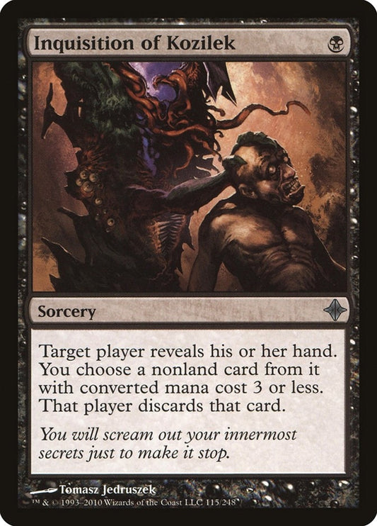 Image for Inquisition of Kozilek (115) (Rise of the Eldrazi) - Magic: The Gathering