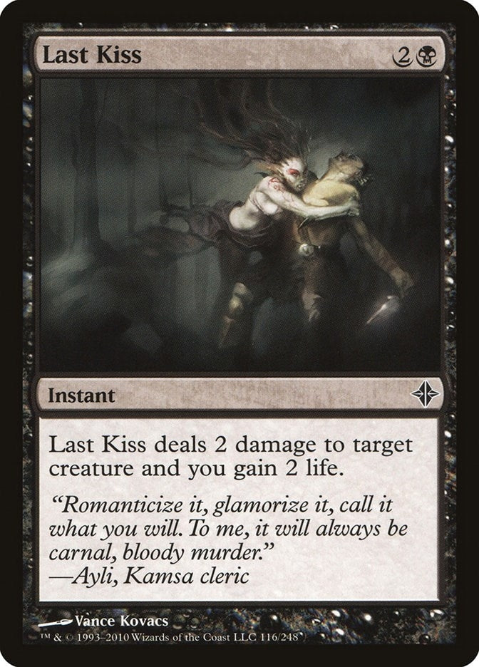Image for Last Kiss (116) (Rise of the Eldrazi) - Magic: The Gathering