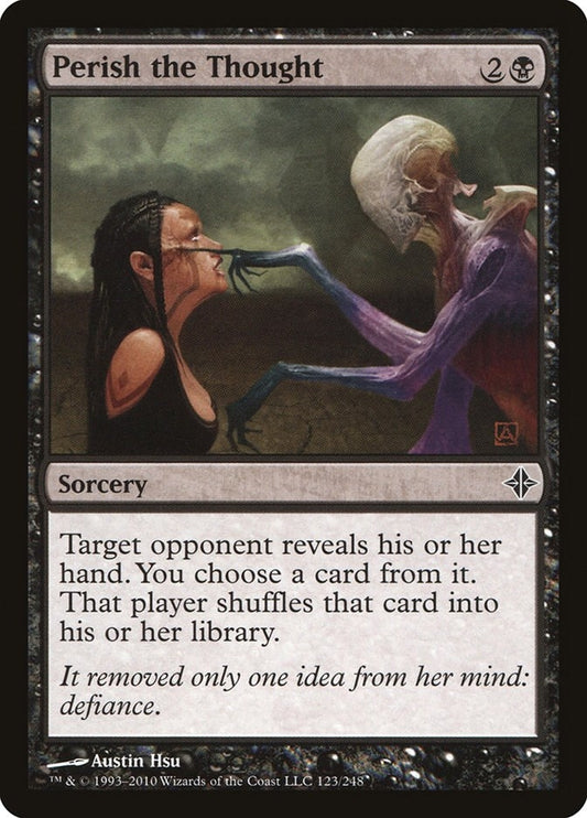 Image for Perish the Thought (123) (Rise of the Eldrazi) - Magic: The Gathering