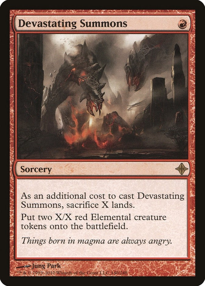 Image for Devastating Summons (140) (Rise of the Eldrazi) - Magic: The Gathering
