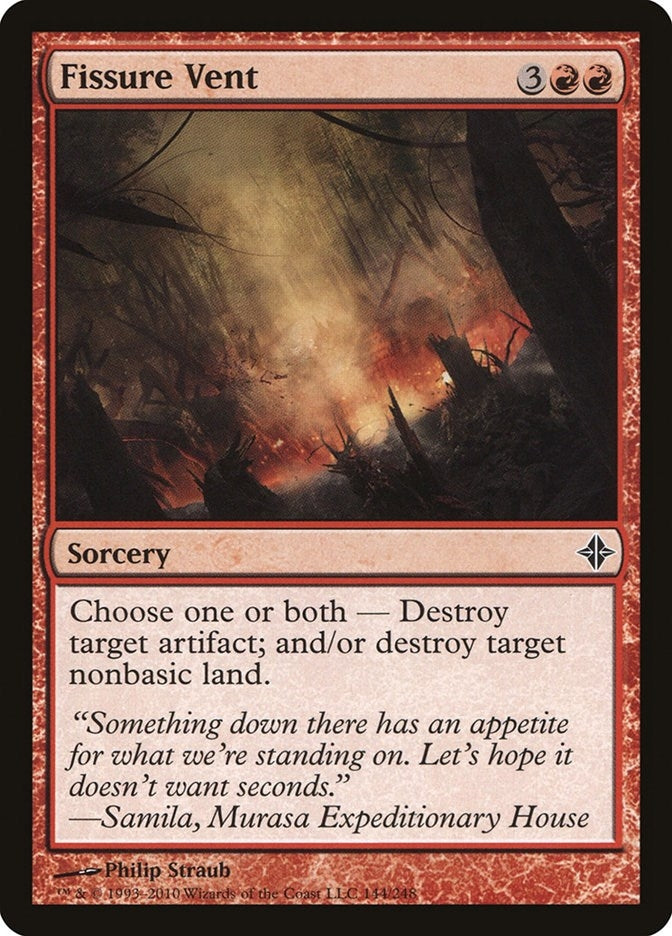 Image for Fissure Vent (144) (Rise of the Eldrazi) - Magic: The Gathering