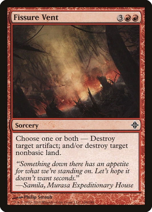 Image for Fissure Vent (144) (Rise of the Eldrazi) - Magic: The Gathering