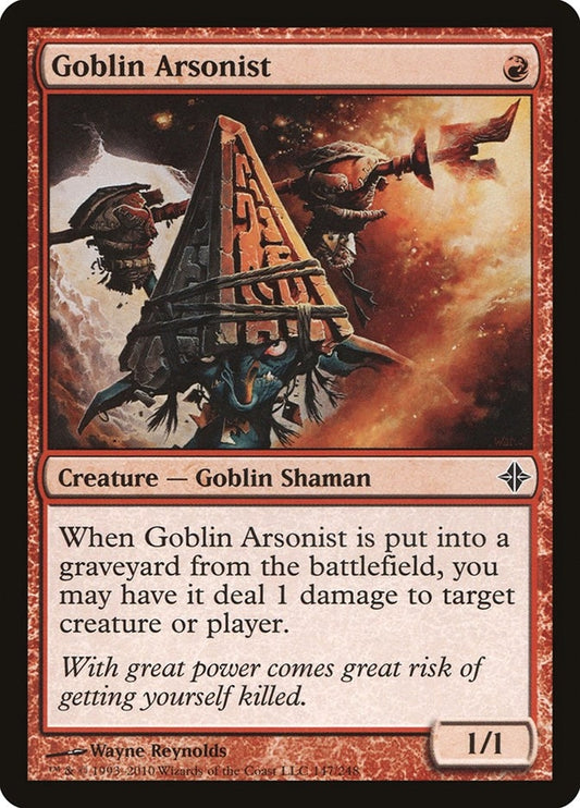 Image for Goblin Arsonist (147) (Rise of the Eldrazi) - Magic: The Gathering