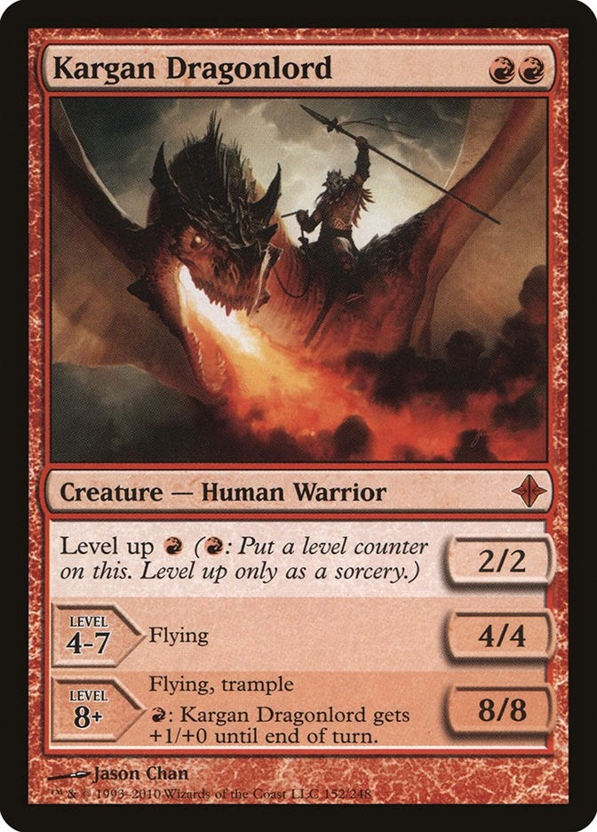 Image for Kargan Dragonlord (152) (Rise of the Eldrazi) - Magic: The Gathering