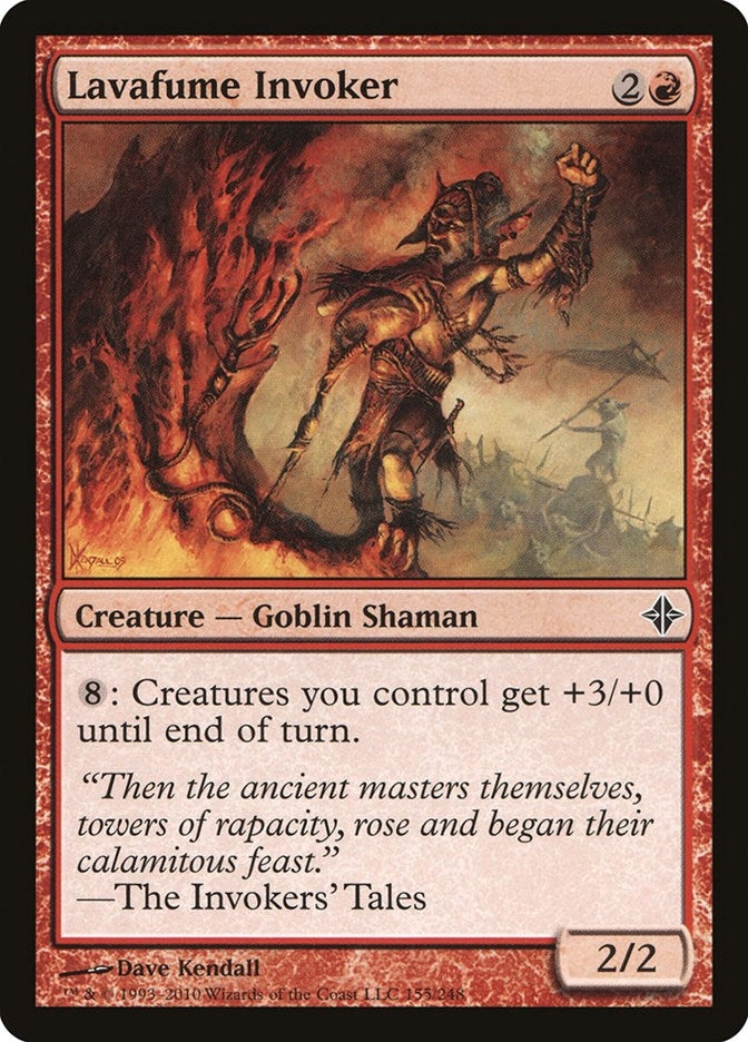 Image for Lavafume Invoker (155) (Rise of the Eldrazi) - Magic: The Gathering