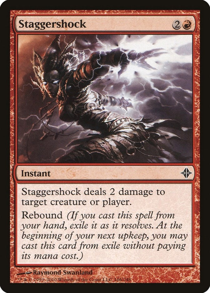 Image for Staggershock (166) (Rise of the Eldrazi) - Magic: The Gathering