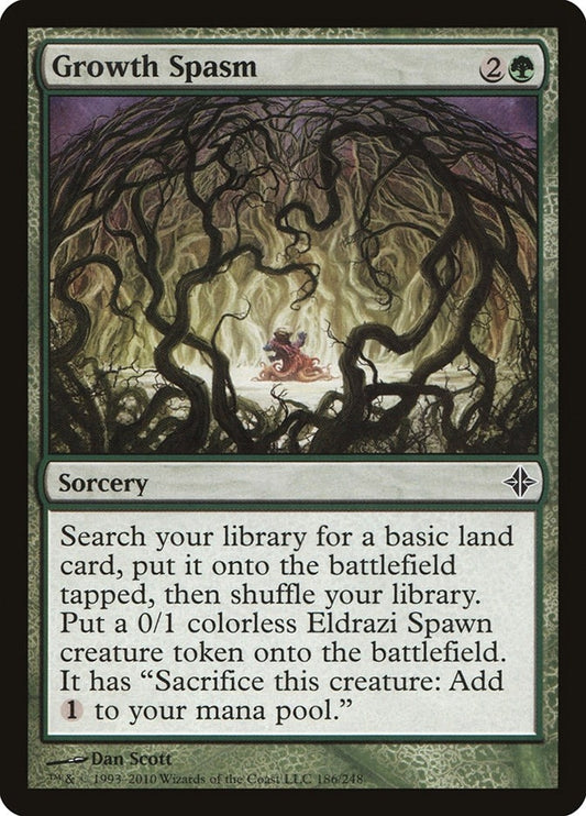 Image for Growth Spasm (186) (Rise of the Eldrazi) - Magic: The Gathering