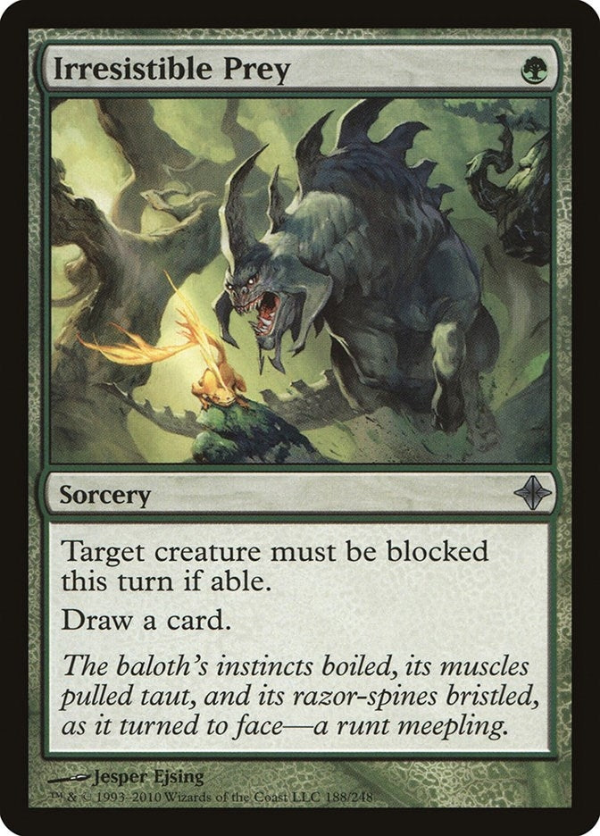 Image for Irresistible Prey (188) (Rise of the Eldrazi) - Magic: The Gathering