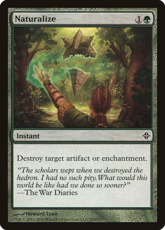 Image for Naturalize (199) (Rise of the Eldrazi) - Magic: The Gathering