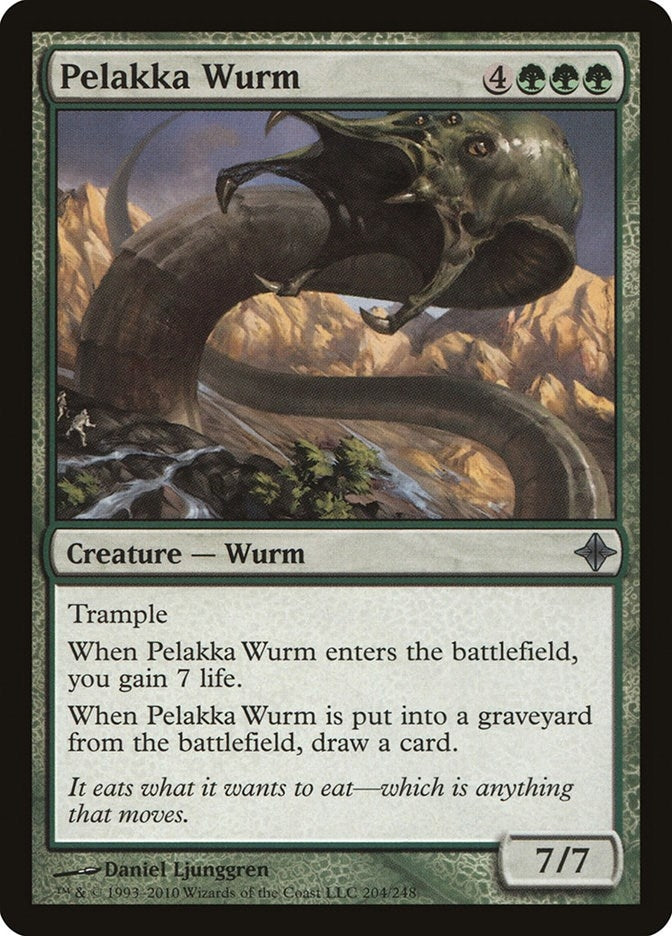 Image for Pelakka Wurm (204) (Rise of the Eldrazi) - Magic: The Gathering