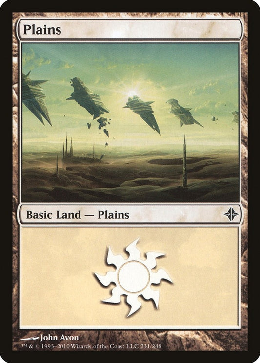 Image for Plains (231) (231) (Rise of the Eldrazi) - Magic: The Gathering