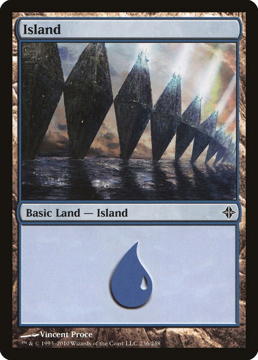Image for Island (236) (236) (Rise of the Eldrazi) - Magic: The Gathering